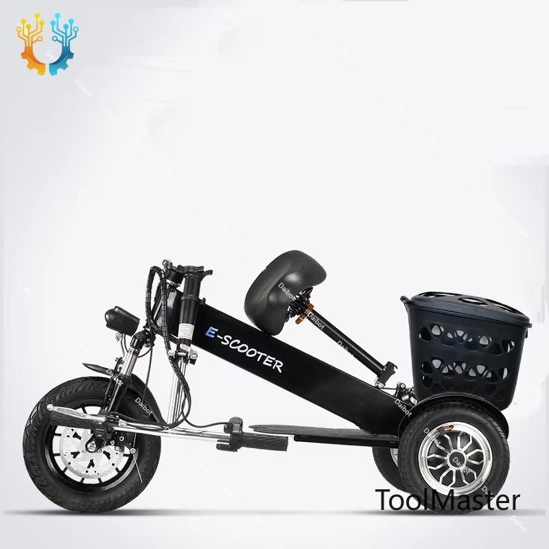 Folding Electric Scooter - 【2026】Трехколесный двухместный складной электрический скутер для