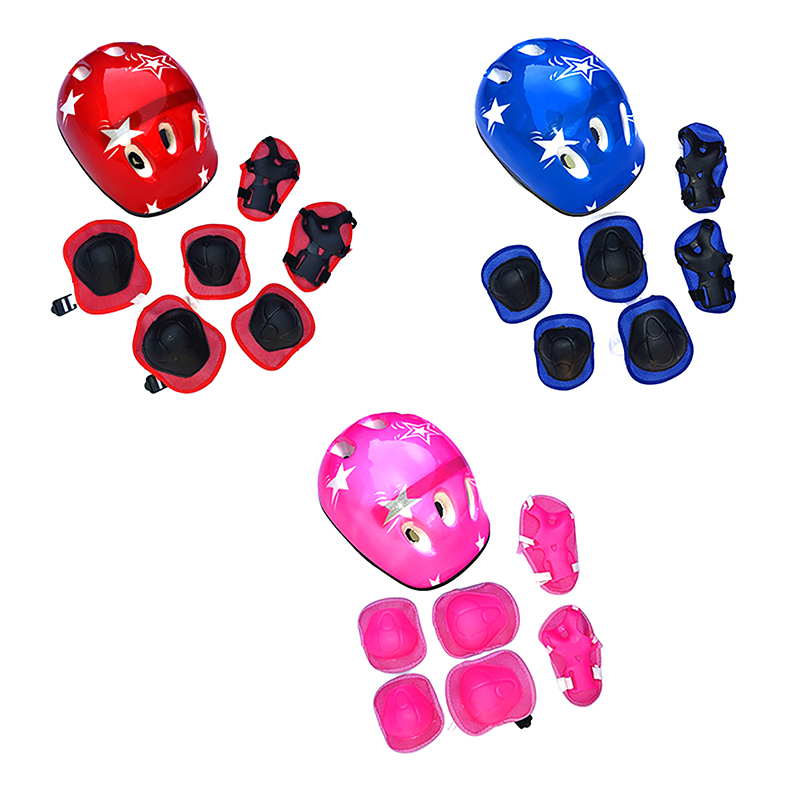 Scooter Helmet Set - Новый комплект из 7 предметов: защитная