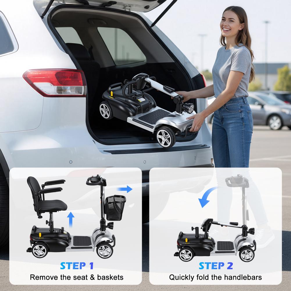 Электрический складной скутер  – обзор и цена Electric Scooter Charger