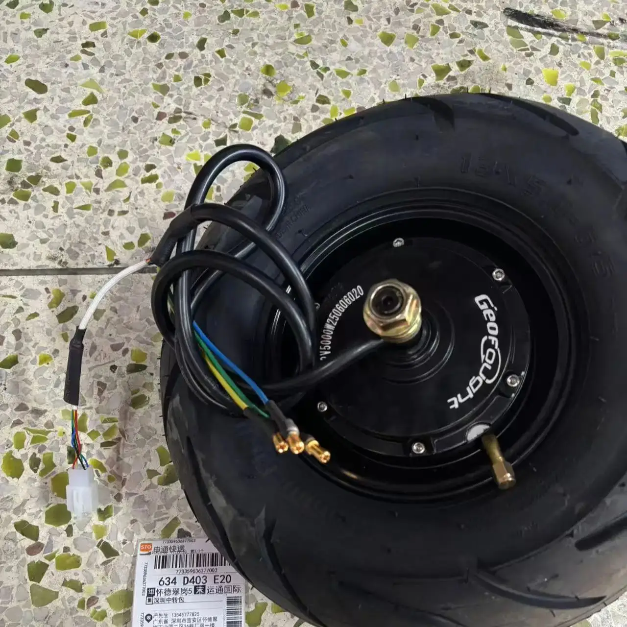 60В 72В 4000Вт 5000Вт JL Бесще – обзор и цена 60V 5000W Brushless Hub Motor