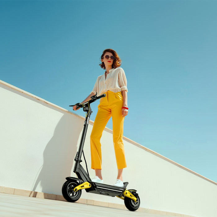 Европейский склад C-типа, демп – обзор и цена Folding Electric Scooter