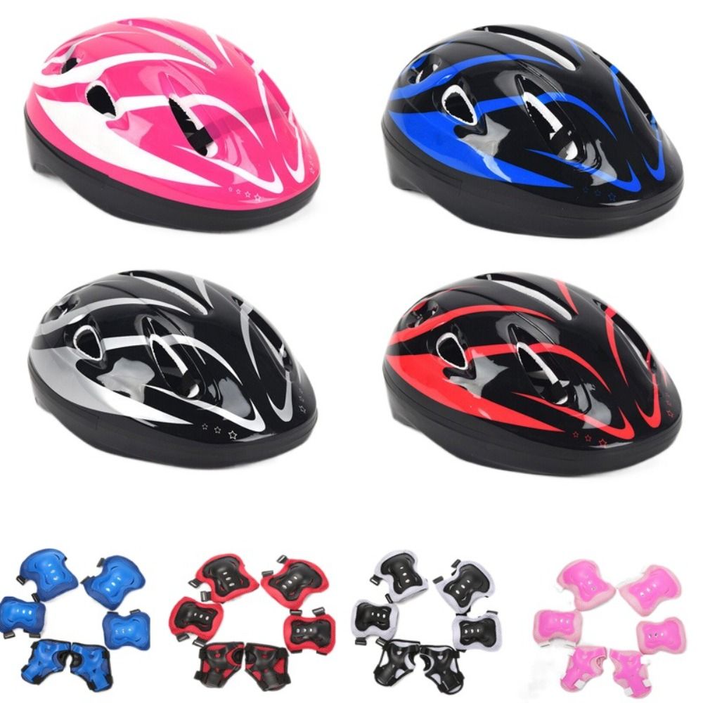 Детский шлем, наколенники, нал – обзор и цена Scooter Helmet Set