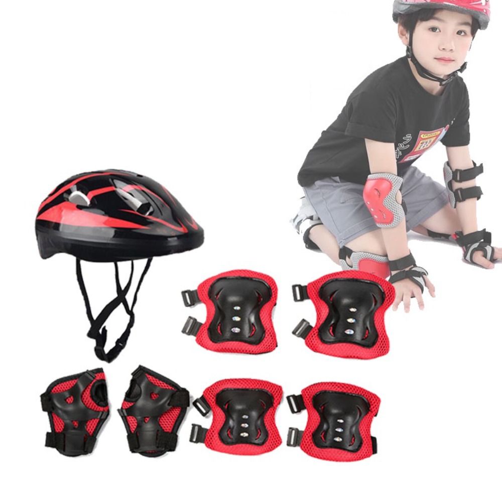 Детский шлем, наколенники, нал – обзор и цена Scooter Helmet Set