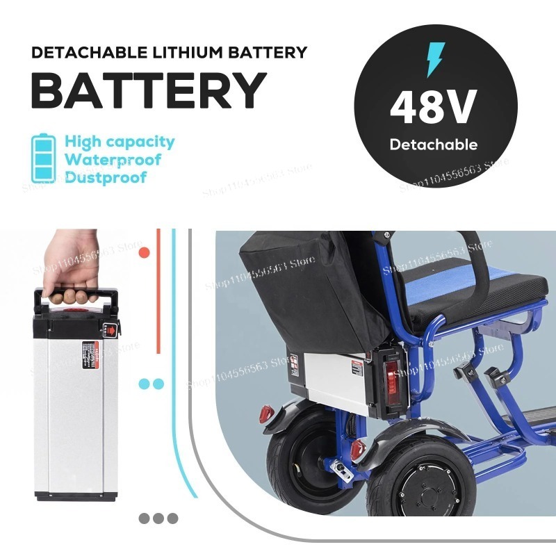 Портативный легкий электрическ – обзор и цена Folding Electric Scooter