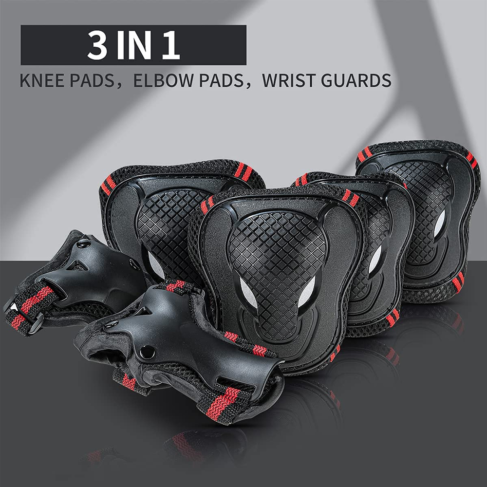 BraceTop 6 шт./компл. наколенн – обзор и цена Scooter Helmet Set