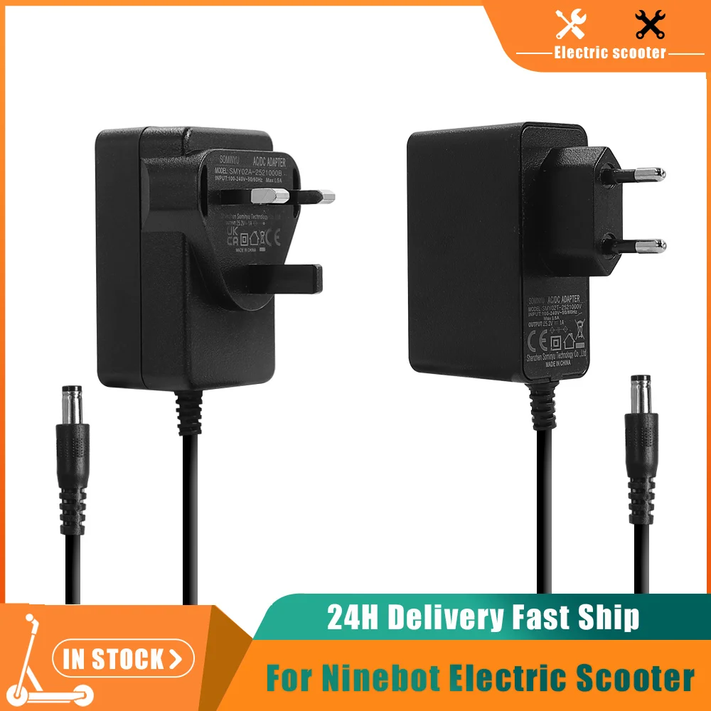 Зарядное устройство 25.2V 1A д – обзор и цена Electric Scooter Charger