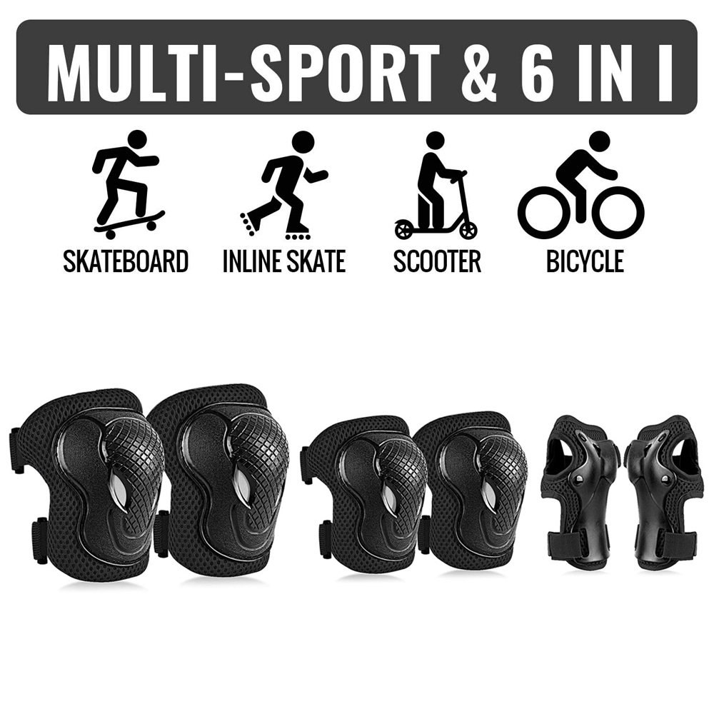 GOMOREON 6 шт./компл., детские – обзор и цена Scooter Helmet Set